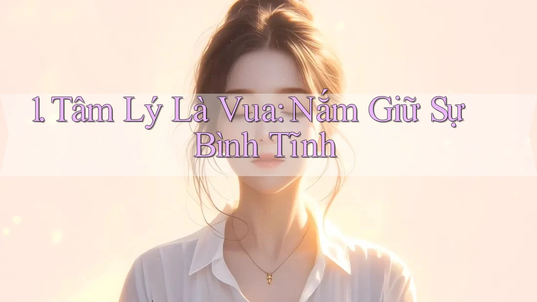 1. Tâm Lý Là Vua: Nắm Giữ Sự Bình Tĩnh 1. Tâm Lý Là Vua: Nắm Giữ Sự Bình Tĩnh