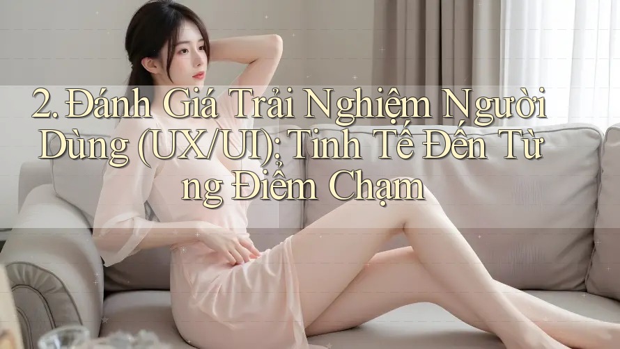 2. Đánh Giá Trải Nghiệm Người Dùng (UX/UI): Tinh Tế Đến Từng Điểm Chạm 2. Đánh Giá Trải Nghiệm Người Dùng (UX/UI): Tinh Tế Đến Từng Điểm Chạm