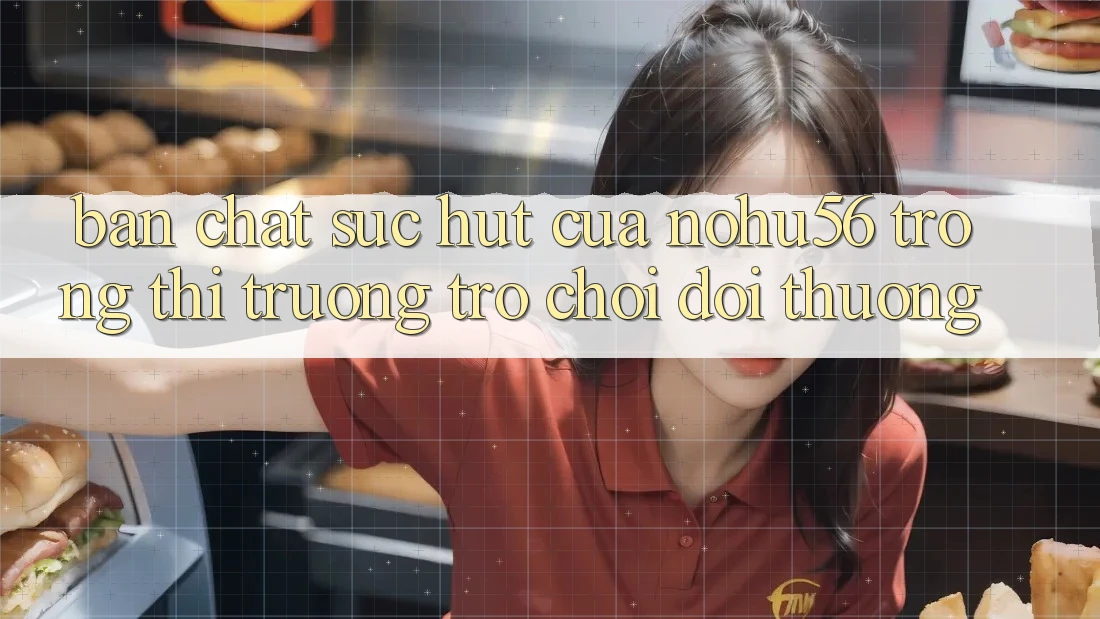 Bản Chất Sức Hút Của nohu56 Trong Thị Trường Trò chơi Đổi Thưởng