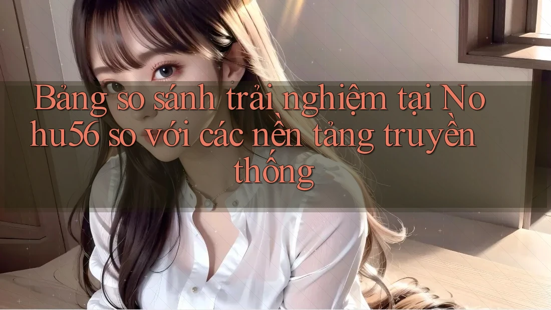 Bảng so sánh trải nghiệm tại Nohu56 so với các nền tảng truyền thống Bảng so sánh trải nghiệm tại Nohu56 so với các nền tảng truyền thống