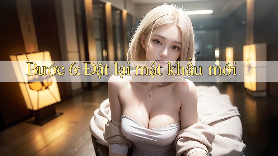 Bước 6: Đặt lại mật khẩu mới Bước 6: Đặt lại mật khẩu mới