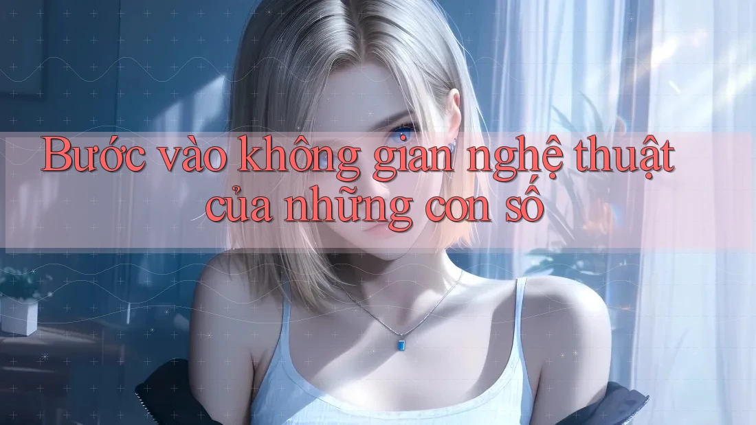 Bước vào không gian nghệ thuật của những con số Bước vào không gian nghệ thuật của những con số