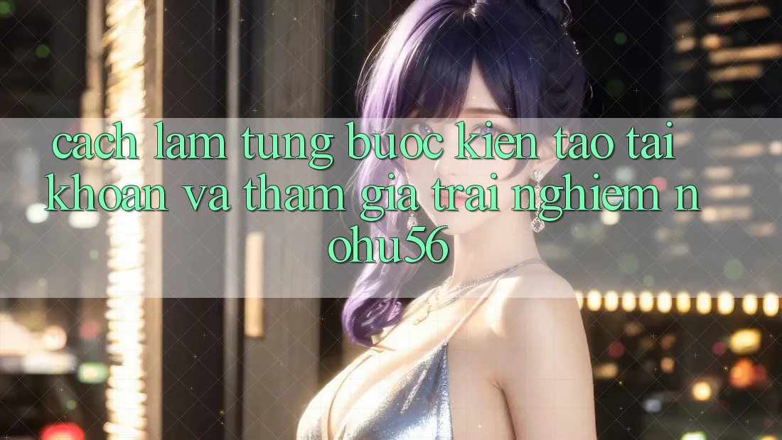 Cách làm Từng Bước Kiến tạo tài khoản Và Tham Gia Trải Nghiệm nohu56 Cách làm Từng Bước Kiến tạo tài khoản Và Tham Gia Trải Nghiệm nohu56