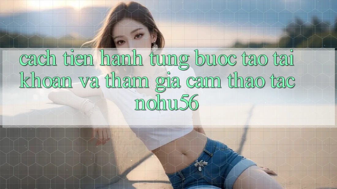 Cách tiến hành Từng Bước Tạo tài khoản Và Tham Gia Cảm thao tác nohu56 Cách tiến hành Từng Bước Tạo tài khoản Và Tham Gia Cảm thao tác nohu56