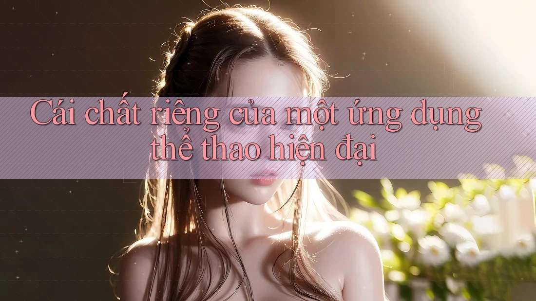 Cái chất riêng của một ứng dụng thể thao hiện đại Cái chất riêng của một ứng dụng thể thao hiện đại