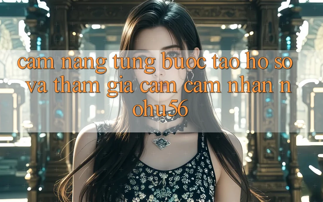 Cẩm nang Từng Bước Tạo hồ sơ Và Tham Gia Cảm cảm nhận nohu56 Cẩm nang Từng Bước Tạo hồ sơ Và Tham Gia Cảm cảm nhận nohu56