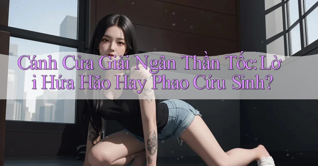 Cánh Cửa Giải Ngân Thần Tốc: Lời Hứa Hão Hay Phao Cứu Sinh?