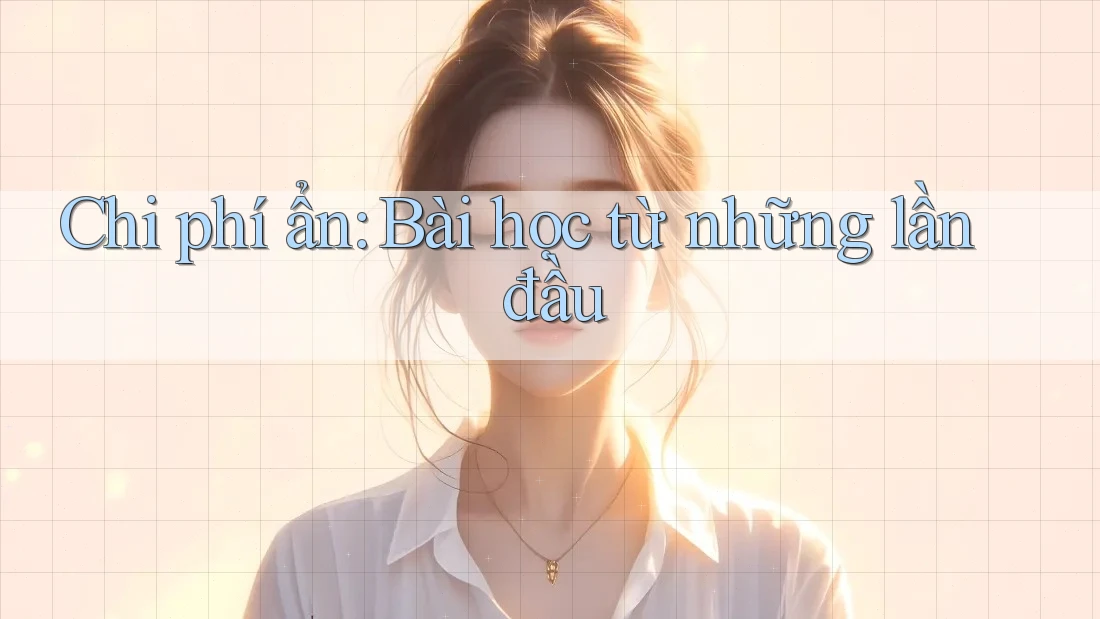Chi phí ẩn: Bài học từ những lần đầu Chi phí ẩn: Bài học từ những lần đầu