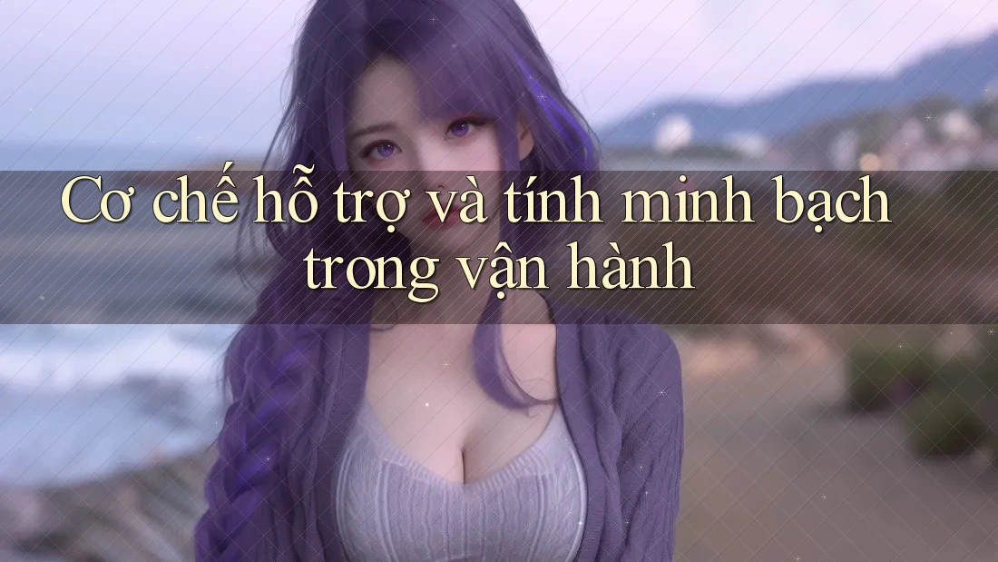 Cơ chế hỗ trợ và tính minh bạch trong vận hành Cơ chế hỗ trợ và tính minh bạch trong vận hành
