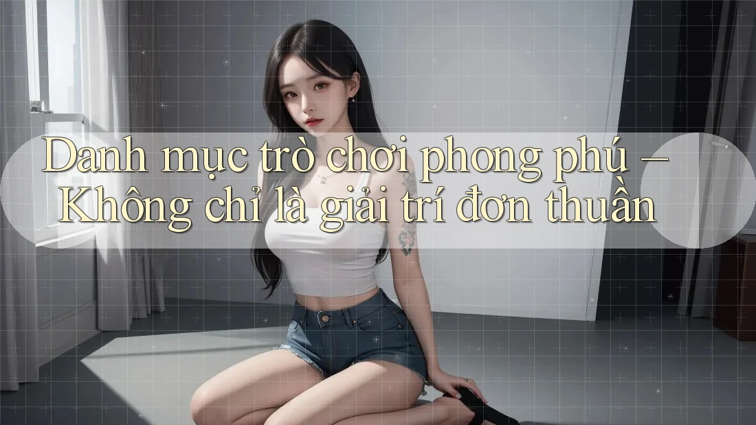 Danh mục trò chơi phong phú – Không chỉ là giải trí đơn thuần Danh mục trò chơi phong phú – Không chỉ là giải trí đơn thuần
