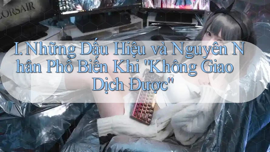 I. Những Dấu Hiệu và Nguyên Nhân Phổ Biến Khi “Không Giao Dịch Được”