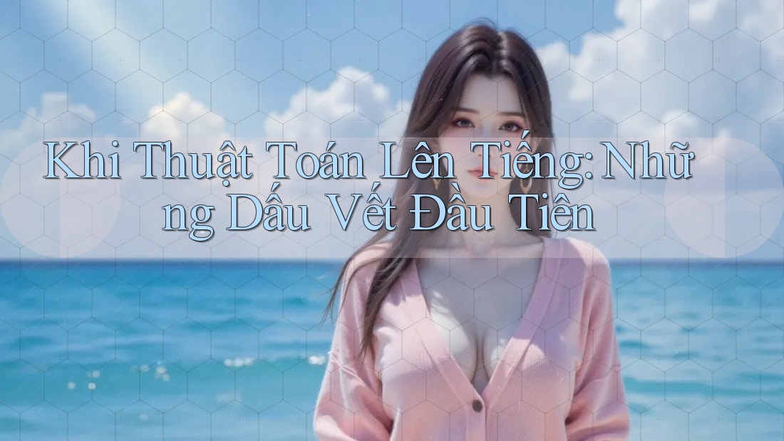 Khi Thuật Toán Lên Tiếng: Những Dấu Vết Đầu Tiên Khi Thuật Toán Lên Tiếng: Những Dấu Vết Đầu Tiên
