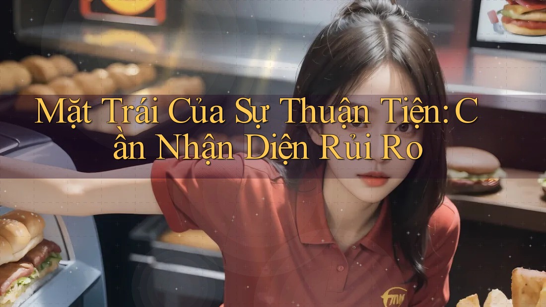 Mặt Trái Của Sự Thuận Tiện: Cần Nhận Diện Rủi Ro