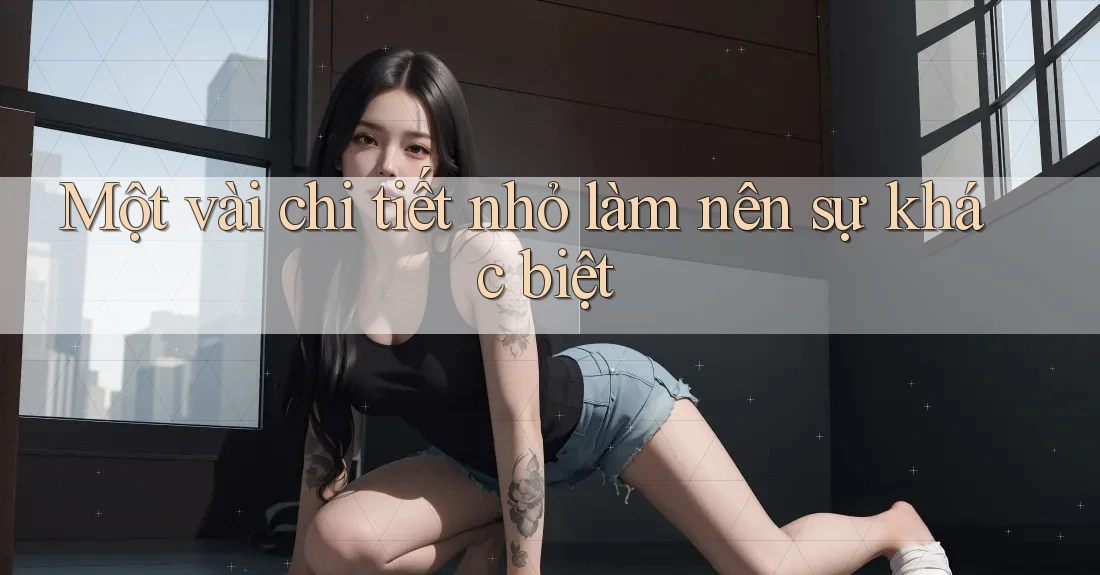Một vài chi tiết nhỏ làm nên sự khác biệt Một vài chi tiết nhỏ làm nên sự khác biệt