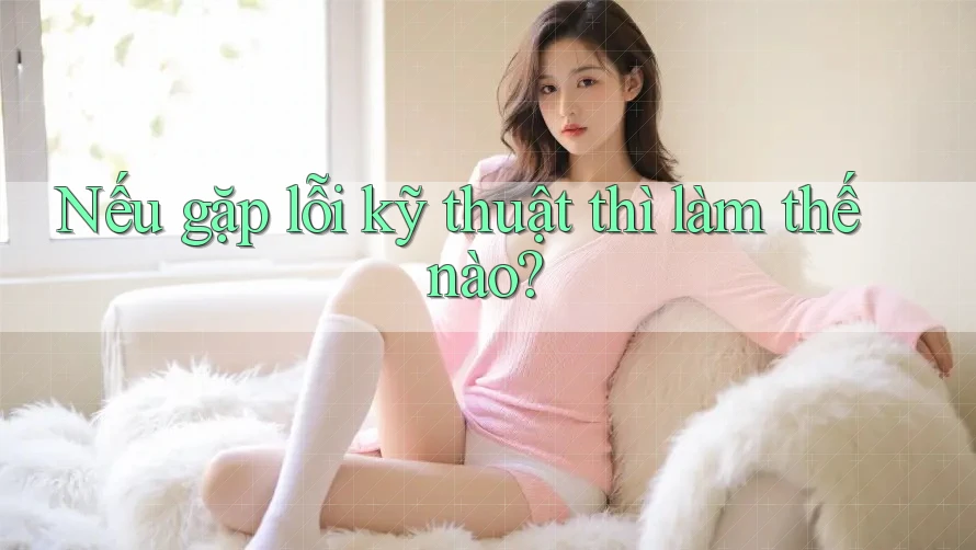 Nếu gặp lỗi kỹ thuật thì làm thế nào? Nếu gặp lỗi kỹ thuật thì làm thế nào?