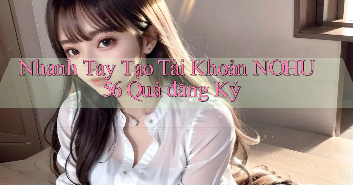 nhanh tay tạo tài khoản nohu56 quà đăng ký