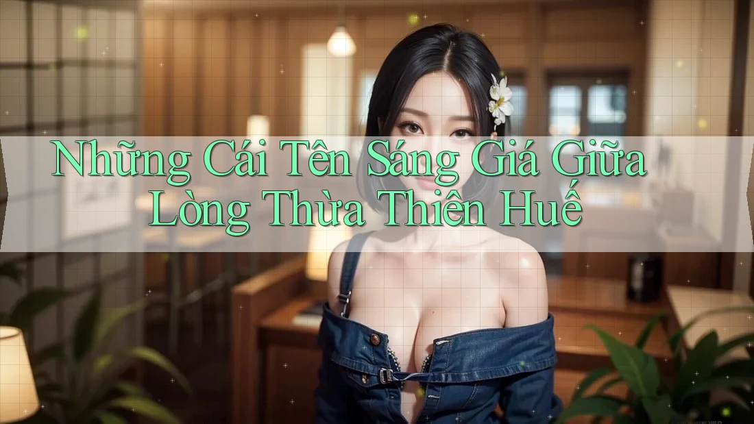 Những Cái Tên Sáng Giá Giữa Lòng Thừa Thiên Huế Những Cái Tên Sáng Giá Giữa Lòng Thừa Thiên Huế