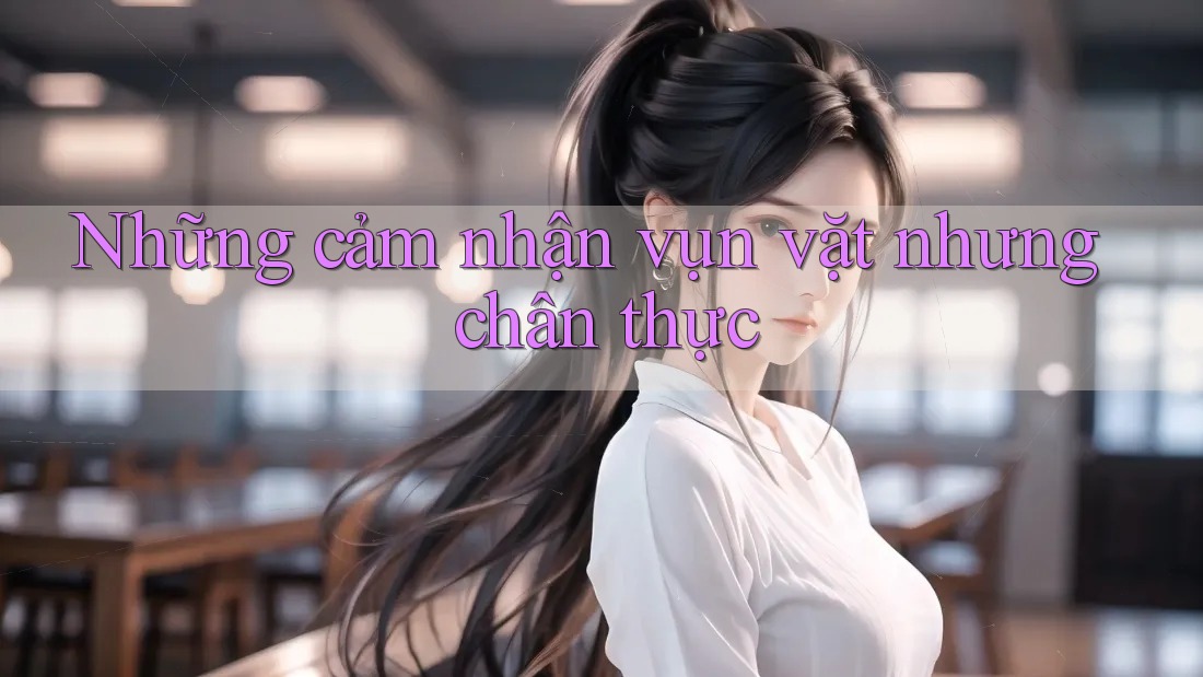 Những cảm nhận vụn vặt nhưng chân thực Những cảm nhận vụn vặt nhưng chân thực