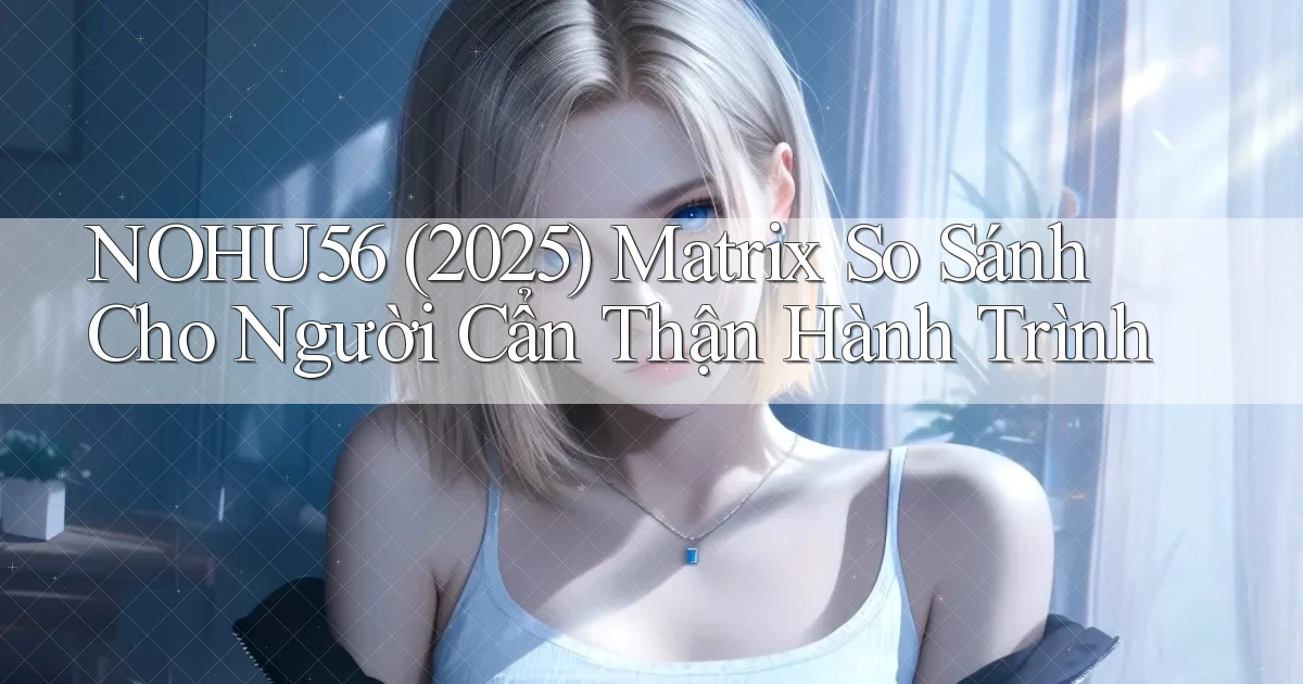 Nohu56 (2025) matrix so sánh cho người cẩn thận hành trình