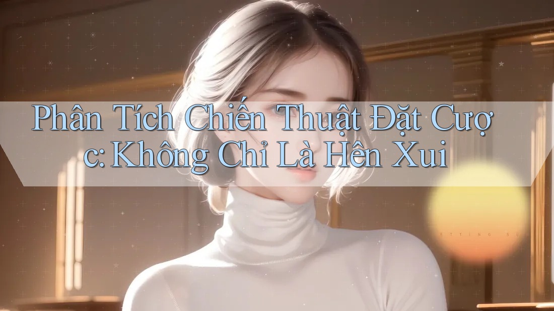 Phân Tích Chiến Thuật Đặt Cược: Không Chỉ Là Hên Xui Phân Tích Chiến Thuật Đặt Cược: Không Chỉ Là Hên Xui