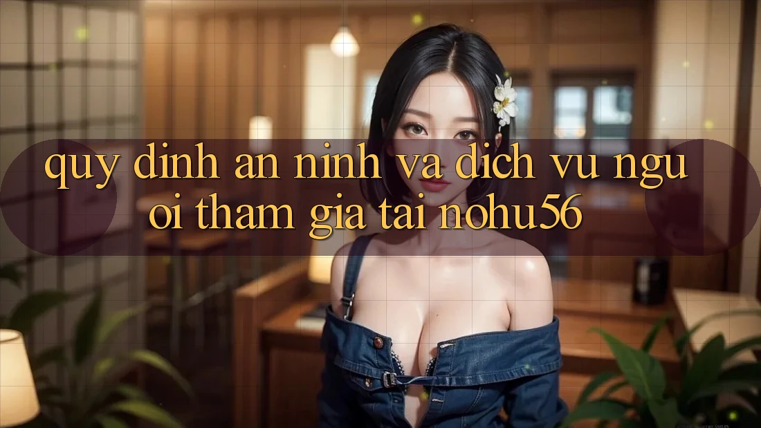 Quy định An ninh Và Dịch Vụ Người tham gia Tại nohu56 Quy định An ninh Và Dịch Vụ Người tham gia Tại nohu56