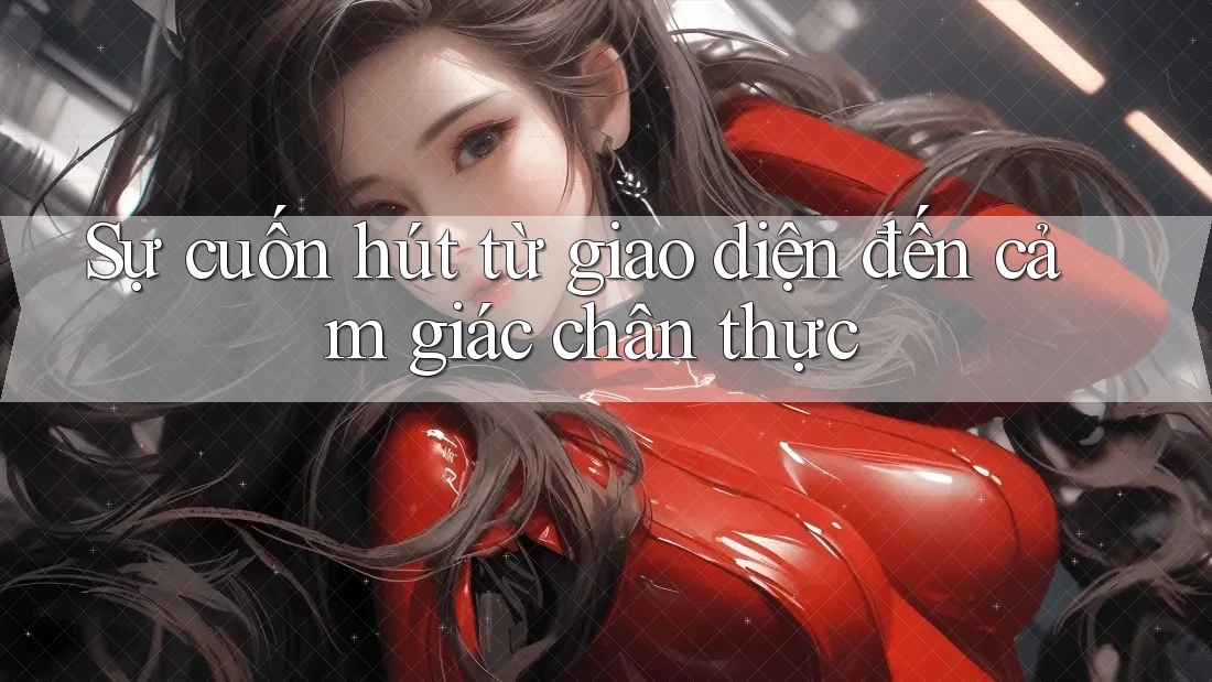 Sự cuốn hút từ giao diện đến cảm giác chân thực Sự cuốn hút từ giao diện đến cảm giác chân thực