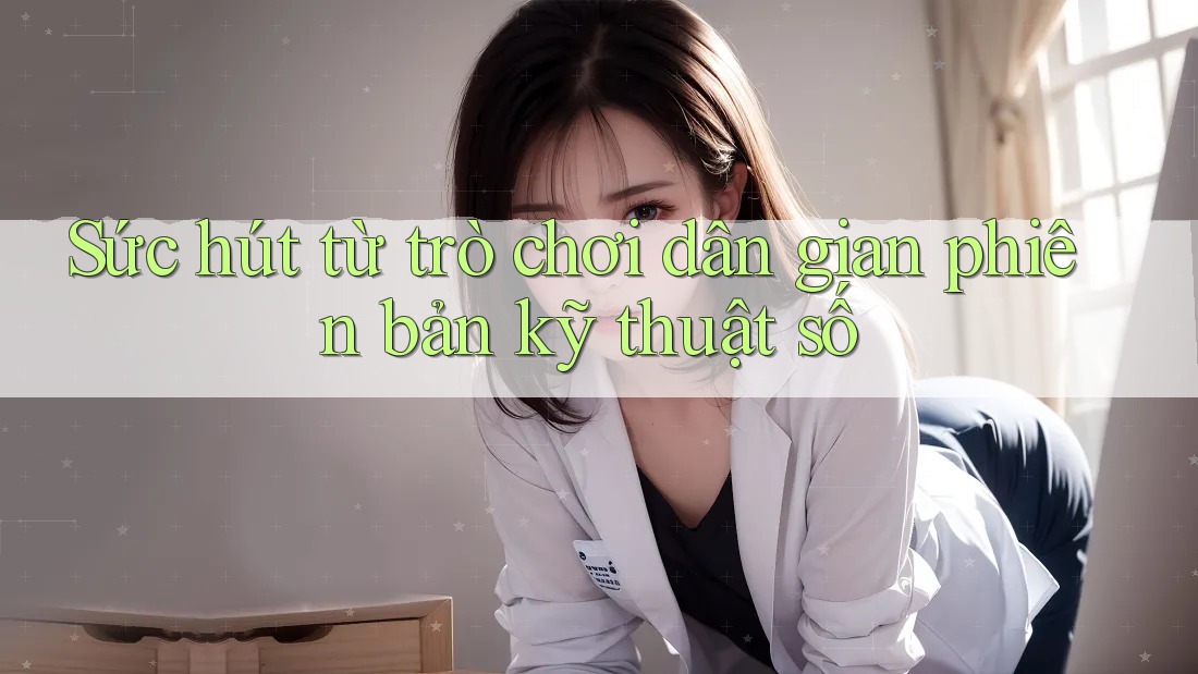 Sức hút từ trò chơi dân gian phiên bản kỹ thuật số Sức hút từ trò chơi dân gian phiên bản kỹ thuật số