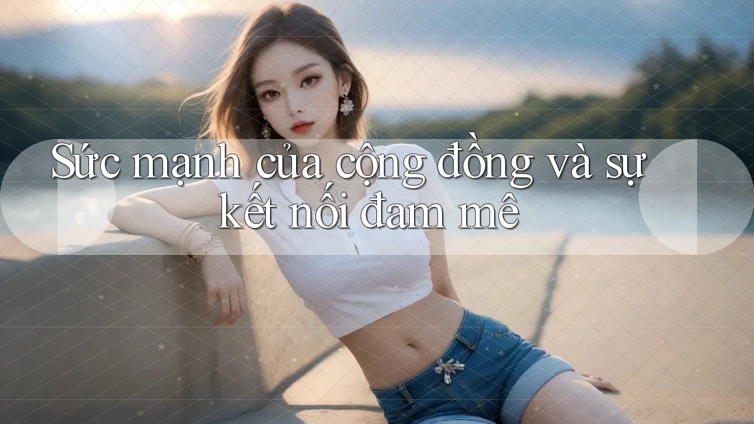Sức mạnh của cộng đồng và sự kết nối đam mê Sức mạnh của cộng đồng và sự kết nối đam mê