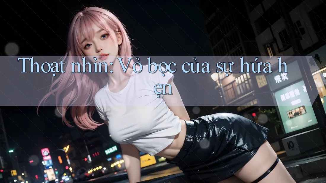Thoạt nhìn: Vỏ bọc của sự hứa hẹn Thoạt nhìn: Vỏ bọc của sự hứa hẹn