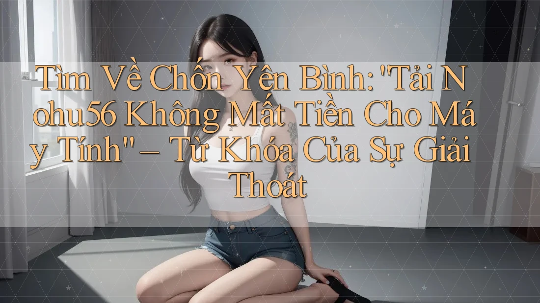 Tìm Về Chốn Yên Bình: “Tải Nohu56 Không Mất Tiền Cho Máy Tính” – Từ Khóa Của Sự Giải Thoát Tìm Về Chốn Yên Bình: “Tải Nohu56 Không Mất Tiền Cho Máy Tính” – Từ Khóa Của Sự Giải Thoát
