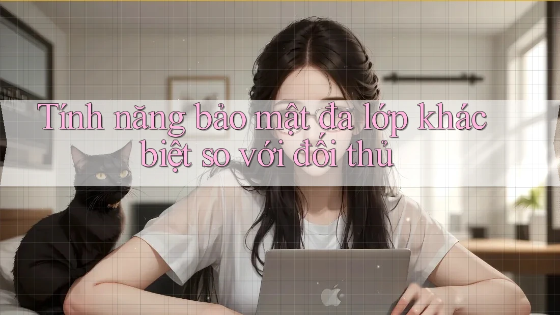 Tính năng bảo mật đa lớp khác biệt so với đối thủ Tính năng bảo mật đa lớp khác biệt so với đối thủ