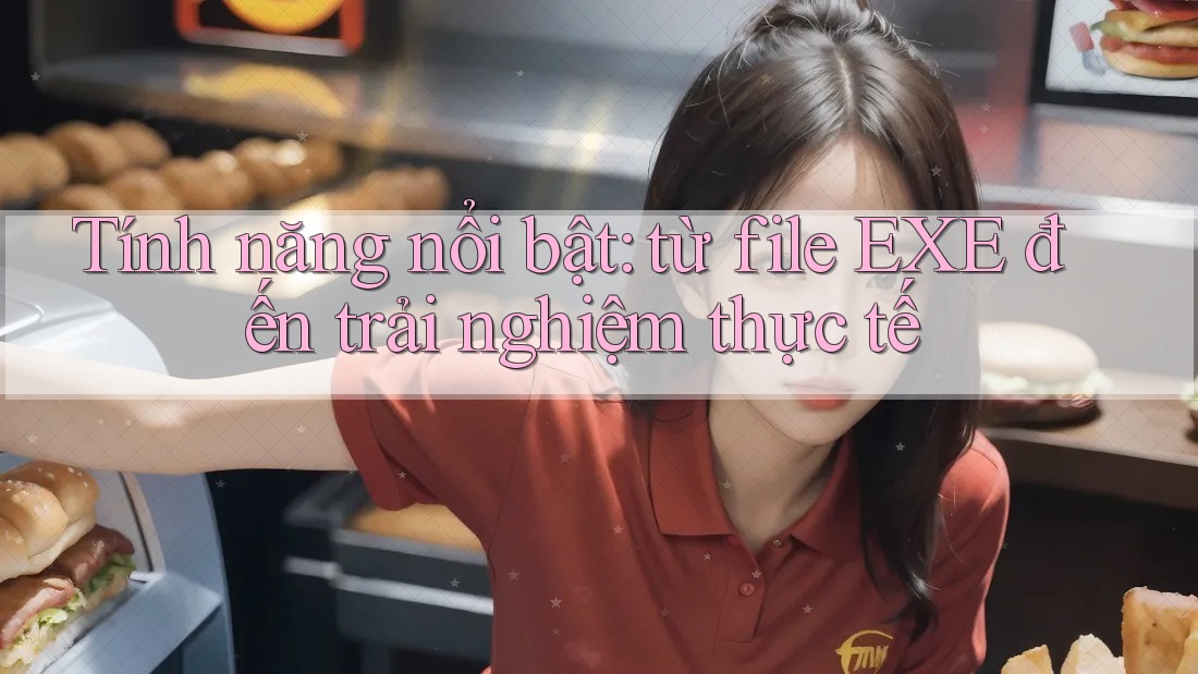 Tính năng nổi bật: từ file EXE đến trải nghiệm thực tế