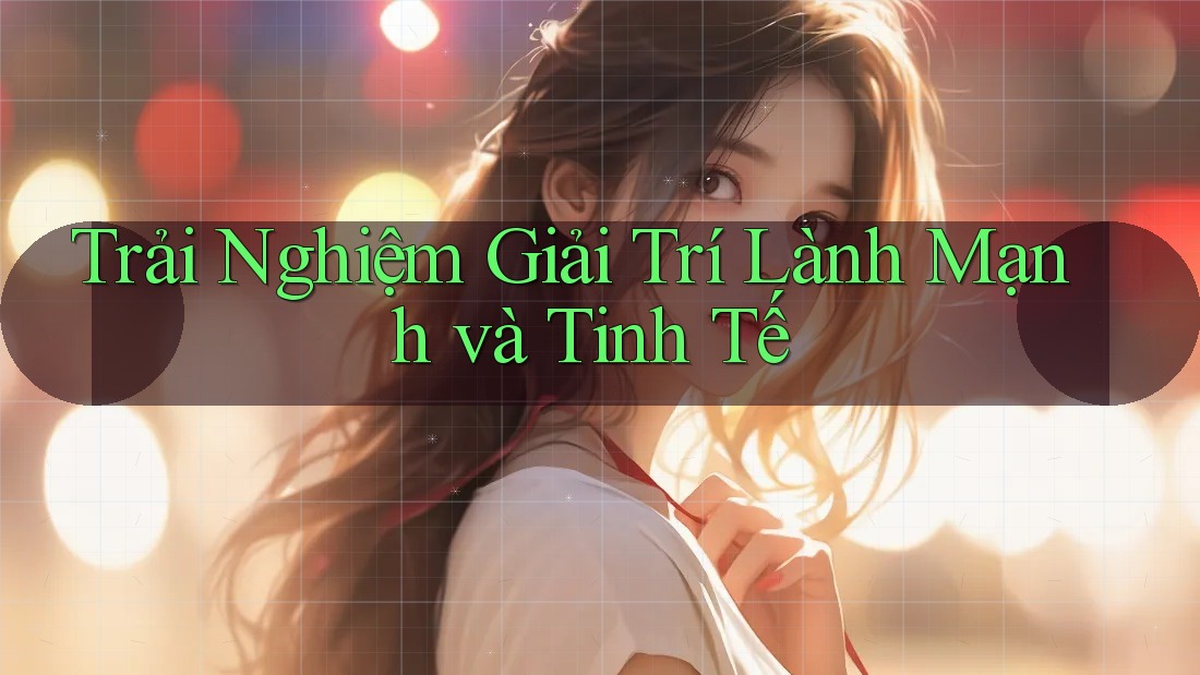 Trải Nghiệm Giải Trí Lành Mạnh và Tinh Tế Trải Nghiệm Giải Trí Lành Mạnh và Tinh Tế