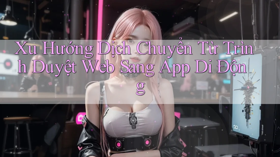 Xu Hướng Dịch Chuyển Từ Trình Duyệt Web Sang App Di Động